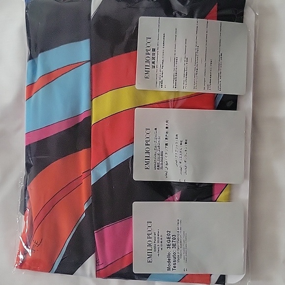 Emilio Pucci Jersey Tights Sz 2 - Picture 2 of 2